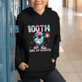 Dabbing Drippy 100th Days Of School Baseball Ice Cream Drip Graphic Youth Hoodie Dabbing Drippy 100th Days Of School Baseball Ice Cream Drip Graphic Youth Hoodie