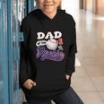 Dad Rookie Of Year 1st Birthday Baseball Theme Matching Graphic Youth Hoodie
