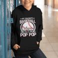 My Favorite Baseball Player Calls Me Pop Pop Graphic Youth Hoodie My Favorite Baseball Player Calls Me Pop Pop Graphic Youth Hoodie