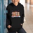 Football Baseball Basketball Player Sport Christmas Graphic Youth Hoodie Football Baseball Basketball Player Sport Christmas Graphic Youth Hoodie