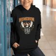 Football Referee Touchdown Baseball Homerun Goose Graphic Youth Hoodie