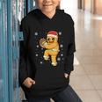 Gingerbread Man Baseball Christmas Graphic Youth Hoodie Gingerbread Man Baseball Christmas Graphic Youth Hoodie