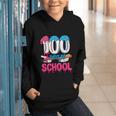 HUGvyn 100 Days Of School Baseball Ice Cream Teacher Student Graphic Youth Hoodie HUGvyn 100 Days Of School Baseball Ice Cream Teacher Student Graphic Youth Hoodie