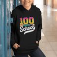 Ice Cream Drip 100 Days Of School Baseball Boys 100th Day Graphic Youth Hoodie Ice Cream Drip 100 Days Of School Baseball Boys 100th Day Graphic Youth Hoodie