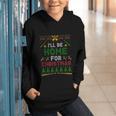 I’Ll Be Home For Christmas Baseball Ugly Sweater Graphic Youth Hoodie