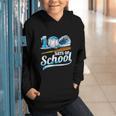 Kid 100 Days Of School Drip Baseball Ice Cream 100th Day Boy Graphic Youth Hoodie Kid 100 Days Of School Drip Baseball Ice Cream 100th Day Boy Graphic Youth Hoodie