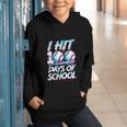 Kids 100 Days Of School 100th Day Baseball Ice Cream Drip Graphic Youth Hoodie Kids 100 Days Of School 100th Day Baseball Ice Cream Drip Graphic Youth Hoodie