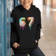 Kids Meme 67 Number Six 6 Seven 7 Ice Cream Drips Baseball Graphic Youth Hoodie Kids Meme 67 Number Six 6 Seven 7 Ice Cream Drips Baseball Graphic Youth Hoodie