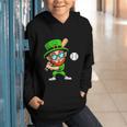 Kids St Patricks Day Shirt Leprechaun Baseball Boys Men Graphic Youth Hoodie