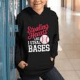 Kids Stealing Hearts Cute Baseball Boys Graphic Youth Hoodie