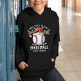 Most Likely To Play Baseball With Santa Christmas Xmas Graphic Youth Hoodie Most Likely To Play Baseball With Santa Christmas Xmas Graphic Youth Hoodie