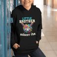 Little Brother Biggest Fan Baseball Cream Drip Crossed Bats Graphic Youth Hoodie Little Brother Biggest Fan Baseball Cream Drip Crossed Bats Graphic Youth Hoodie