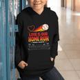 Love Is Our Home Run Baseball Valentine Couple Graphic Youth Hoodie
