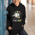 Mardi Gras Ice Cream Drip Baseball Carnival Party Mask Boys Graphic Youth Hoodie Mardi Gras Ice Cream Drip Baseball Carnival Party Mask Boys Graphic Youth Hoodie