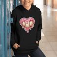 Melting Baseball Drip Heart Softball Player Lover Ice Cream Graphic Youth Hoodie Melting Baseball Drip Heart Softball Player Lover Ice Cream Graphic Youth Hoodie