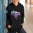 Mom Baseball Ice Cream Drip Birthday Boy Family Graphic Youth Hoodie Mom Baseball Ice Cream Drip Birthday Boy Family Graphic Youth Hoodie