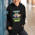 Nanny Of The Birthday Boy Baseball Football Colorful Graphic Youth Hoodie Nanny Of The Birthday Boy Baseball Football Colorful Graphic Youth Hoodie
