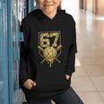 Number 67 Baseball Drip Camo Six Seven Meme Boys Kids Graphic Youth Hoodie Number 67 Baseball Drip Camo Six Seven Meme Boys Kids Graphic Youth Hoodie