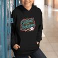 Outfield On Lockdown Baseball Defense Sports Graphic Youth Hoodie