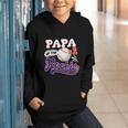Papa Rookie Of Year 1st Birthday Baseball Theme Matching Graphic Youth Hoodie Papa Rookie Of Year 1st Birthday Baseball Theme Matching Graphic Youth Hoodie