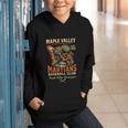 Retro Minor League Maple Valley Martians Baseball Club Graphic Youth Hoodie