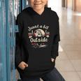 Retro Quote Just a Bit Outside Baseball Vintage Graphic Youth Hoodie Retro Quote Just a Bit Outside Baseball Vintage Graphic Youth Hoodie