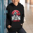 Run I Dare You Baseball Ball Player Catcher Coach Tee Graphic Youth Hoodie Run I Dare You Baseball Ball Player Catcher Coach Tee Graphic Youth Hoodie