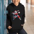 Santa Baseball Six Seven 6 7 Meme Christmas Men Boys Player Graphic Youth Hoodie