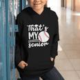 My Senior Baseball Senior Mom 2026 Baseball Senior Mama Graphic Youth Hoodie