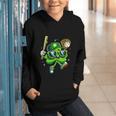 Shamrock Lucky Clover Baseball Patricks Day Family Matching Graphic Youth Hoodie Shamrock Lucky Clover Baseball Patricks Day Family Matching Graphic Youth Hoodie