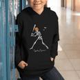 Spooky Season Skeleton Baseball Player Halloween Batter Graphic Youth Hoodie Spooky Season Skeleton Baseball Player Halloween Batter Graphic Youth Hoodie