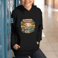 Spring Training 2026 Retro Baseball Palm Cactus Graphic Youth Hoodie Spring Training 2026 Retro Baseball Palm Cactus Graphic Youth Hoodie