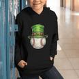 St Patricks Day Baseball Player Leprechaun Hat Men Boys Kids Graphic Youth Hoodie St Patricks Day Baseball Player Leprechaun Hat Men Boys Kids Graphic Youth Hoodie
