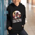 Steal That Base I Double Dare You Baseball Catcher Graphic Youth Hoodie Steal That Base I Double Dare You Baseball Catcher Graphic Youth Hoodie