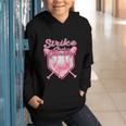 Strike Out Breast Cancer Baseball Drip For Boys Youth Graphic Youth Hoodie Strike Out Breast Cancer Baseball Drip For Boys Youth Graphic Youth Hoodie