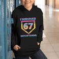I Survived 67 Days Of School Baseball Trend For Boys Girls Graphic Youth Hoodie I Survived 67 Days Of School Baseball Trend For Boys Girls Graphic Youth Hoodie
