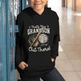 That's My Grandson Out There Jersey Number 55 Baseball Graphic Youth Hoodie That's My Grandson Out There Jersey Number 55 Baseball Graphic Youth Hoodie