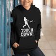 Touchdown Baseball Football Sports Graphic Youth Hoodie Touchdown Baseball Football Sports Graphic Youth Hoodie