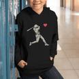 Valentines Day Baseball Batter Silhouette Heart Men Boy Kids Graphic Youth Hoodie Valentines Day Baseball Batter Silhouette Heart Men Boy Kids Graphic Youth Hoodie