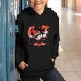Valentines Day Six Seven Baseball 6 7 Meme Dab Heart Boys Graphic Youth Hoodie
