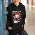 Valentines Day Six Seven Bruh 6 7 Meme Baseball Drip Boys Graphic Youth Hoodie