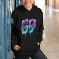 Vintage Baseball 69 Number Graphic Youth Hoodie Vintage Baseball 69 Number Graphic Youth Hoodie
