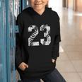 Vintage Baseball Number 23 Jersey Player Uniform Graphic Youth Hoodie Vintage Baseball Number 23 Jersey Player Uniform Graphic Youth Hoodie