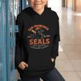 Vintage San Francisco Seals California Baseball Logo Graphic Youth Hoodie Vintage San Francisco Seals California Baseball Logo Graphic Youth Hoodie