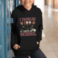 Women's 100 Days Of School Boys Kids Baseball Graphic Youth Hoodie