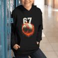 Women's 67 Baseball Boys Birthday Teens Six Seven Brainrot Graphic Youth Hoodie Women's 67 Baseball Boys Birthday Teens Six Seven Brainrot Graphic Youth Hoodie