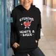 Women's Valentines Day Baseball Stealing Hearts Bases Boys Kids Men Graphic Youth Hoodie Women's Valentines Day Baseball Stealing Hearts Bases Boys Kids Men Graphic Youth Hoodie