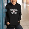 You'Re A Catch Baseball Pun Heart Kids Boys Valentines Graphic Youth Hoodie You'Re A Catch Baseball Pun Heart Kids Boys Valentines Graphic Youth Hoodie