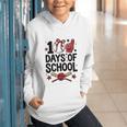 100 Days Of School Coquette Bow Baseball 100th Day Girl Kid Graphic Youth Hoodie 100 Days Of School Coquette Bow Baseball 100th Day Girl Kid Graphic Youth Hoodie