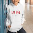 40 Year Old 1986 Classic Baseball 40th Birthday Graphic Youth Hoodie 40 Year Old 1986 Classic Baseball 40th Birthday Graphic Youth Hoodie